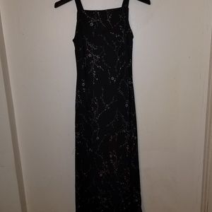 Embellished long black dress from Mandee's